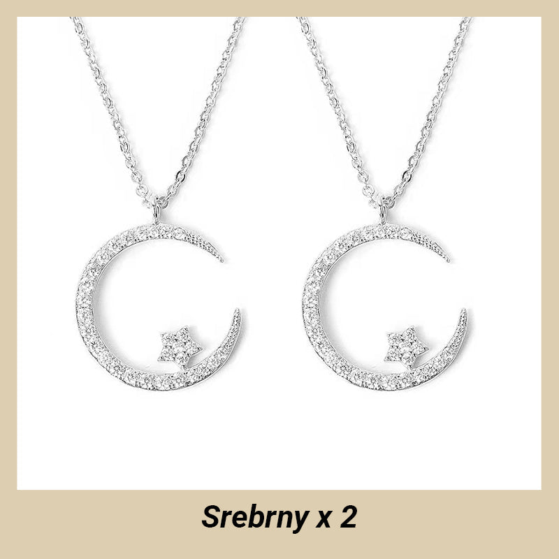 💖 UTOLSÓ NAPI PROMÓCIÓ - 50% KEDVEZMÉNY 💖🌙Jó éjt : Holdcsillag nyaklánc