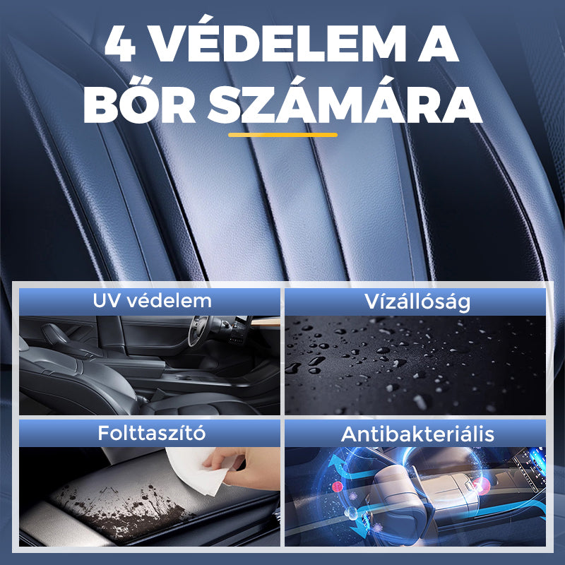 🔥 🚙 Tisztító és ápoló paszta - Bőr Ápoló Tisztító