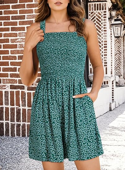 💖 UTOLSÓ NAPI PROMÓCIÓ - 50% KEDVEZMÉNY 💖Nyári virágos kezeslábas