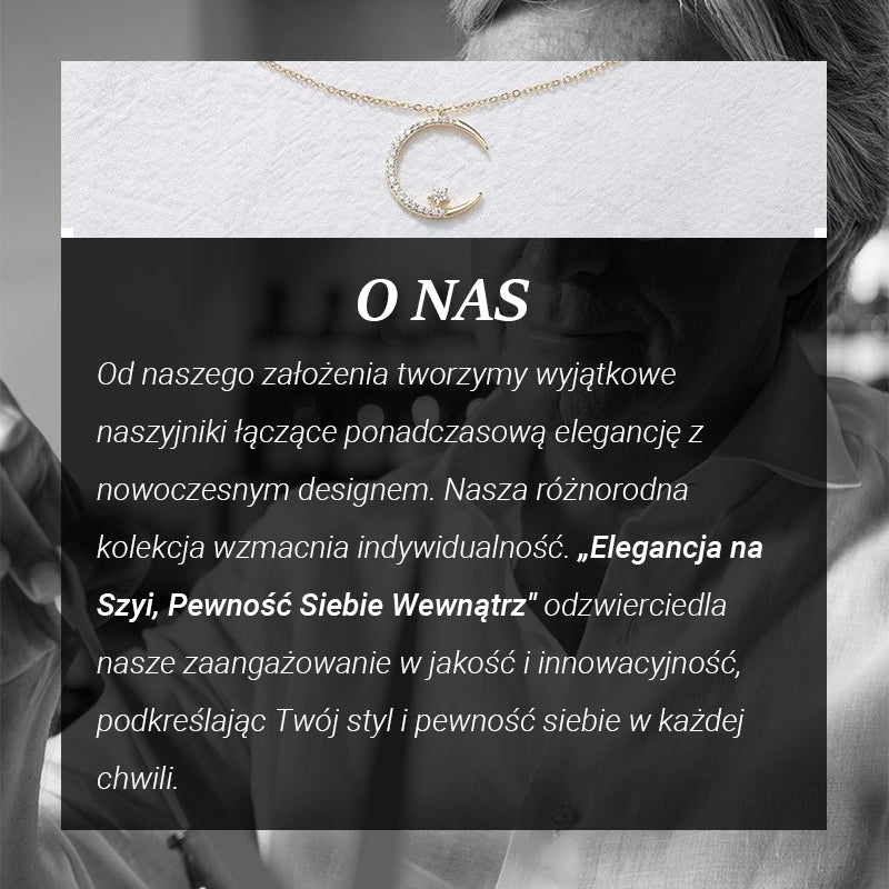 💖 UTOLSÓ NAPI PROMÓCIÓ - 50% KEDVEZMÉNY 💖🌙Jó éjt : Holdcsillag nyaklánc
