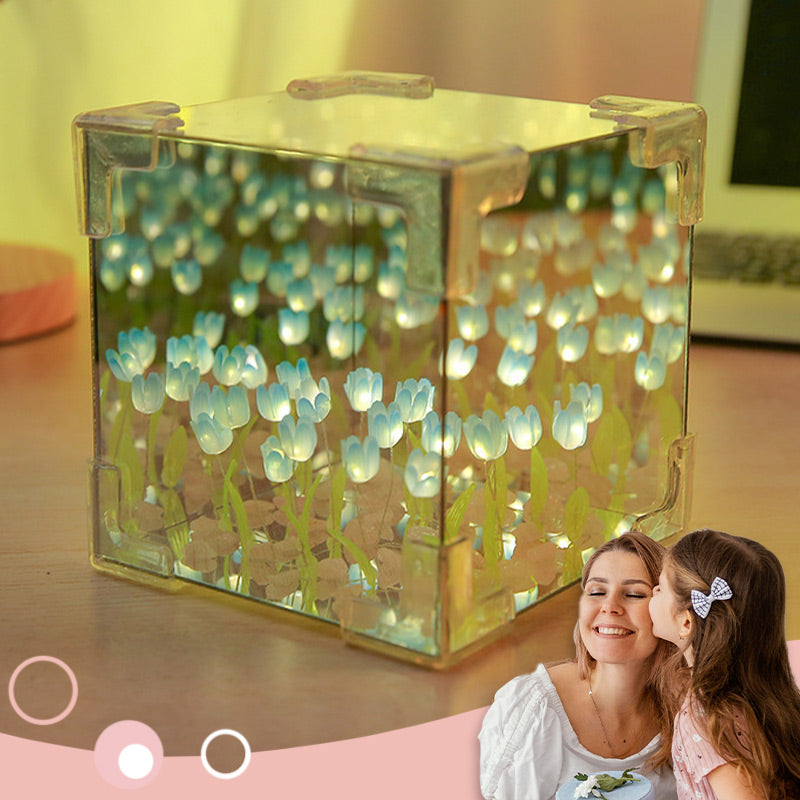 Magic Cube DIY Tulipán tükörvilágítás