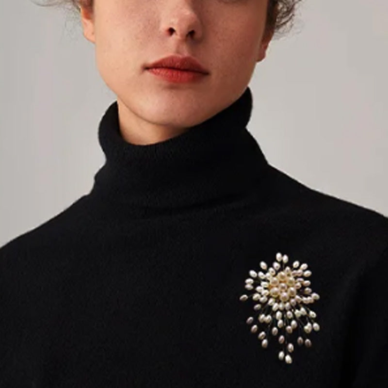 đăKarĂĄcsonyi karnevĂĄlăâšLadies 'high-end kivĂĄlĂł kĂ©zzel kĂ©szĂtett kĂ©zzel kĂ©szĂtett gyöngy bross