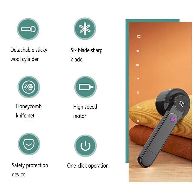 🔥Időben korlátozott promóció - 49% KI🎁 Elektromos szösz porszívó 2 in 1
