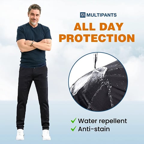 【S-4XL】👖Magas Stretch Multi-zsebes tartós Cargo nadrág