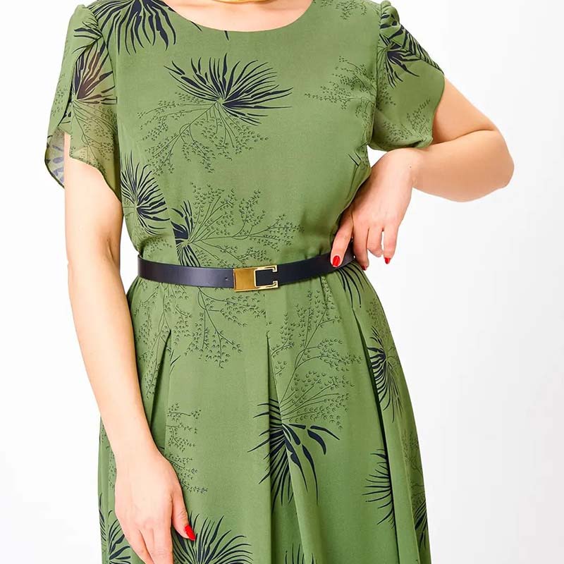【S-4XL】👗Vintage sifon ruha