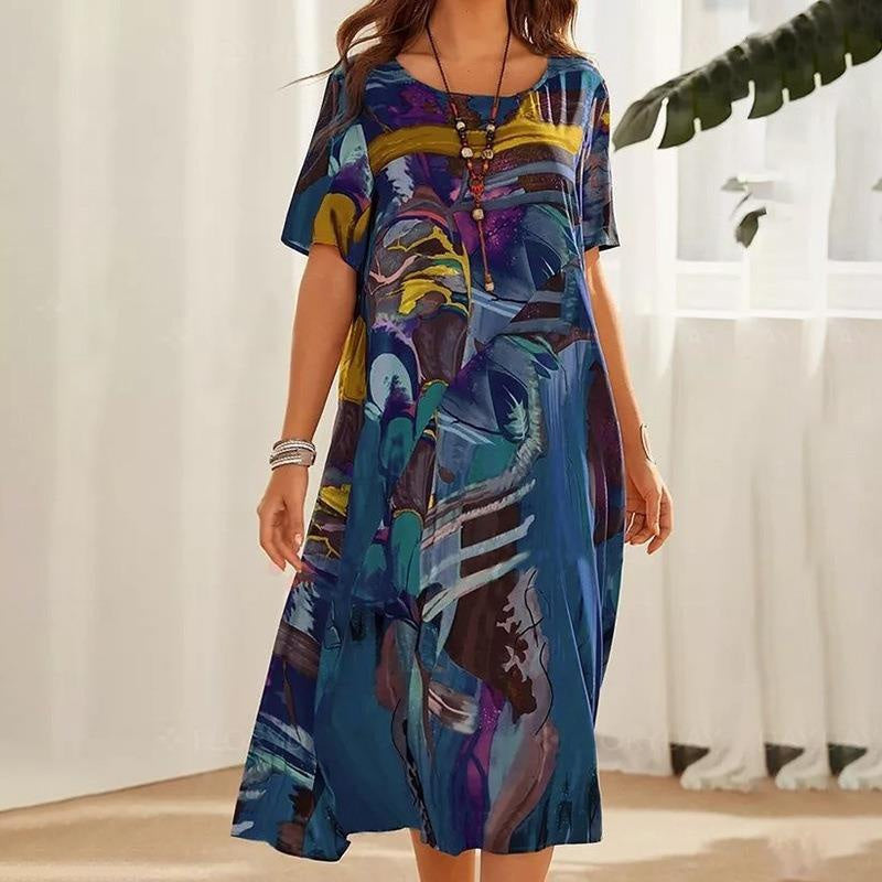 🔥👗Időben korlátozott akció Trópusi szellő ruha