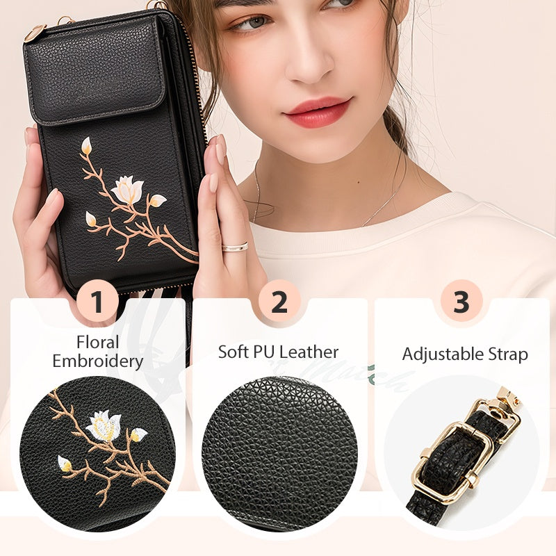 đ UTOLSĂ NAPI PROMĂCIĂ - 50% KEDVEZMĂNY đHĂmzett virĂĄgos Mini Retro Retro Crossbody tĂĄska