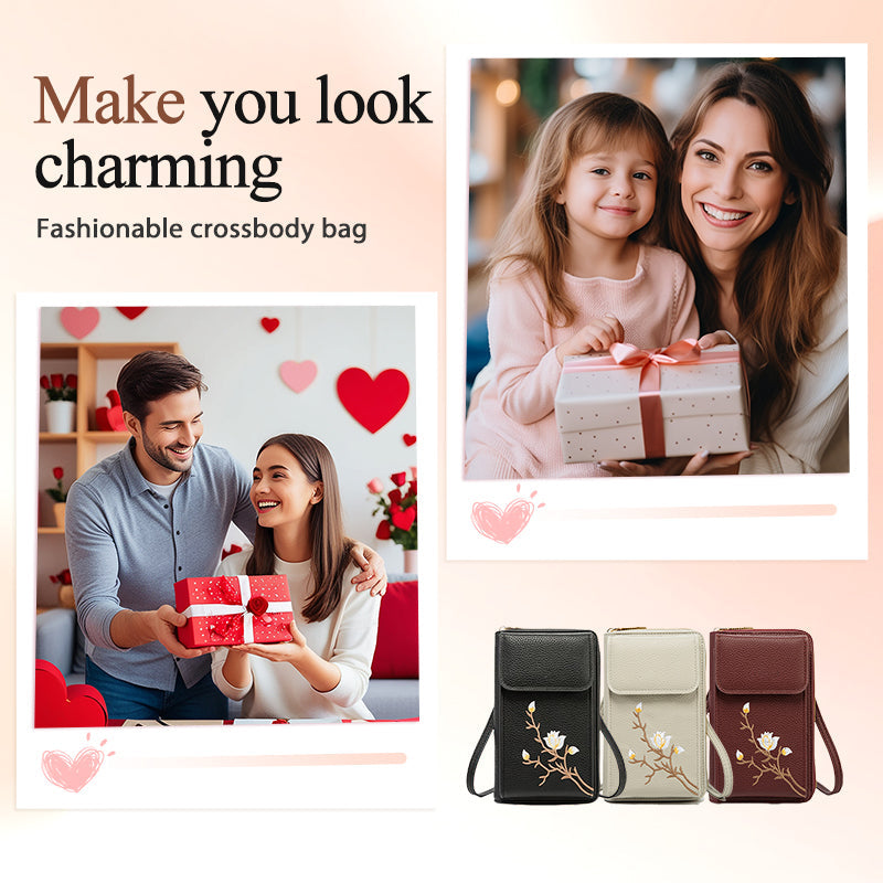 đ UTOLSĂ NAPI PROMĂCIĂ - 50% KEDVEZMĂNY đHĂmzett virĂĄgos Mini Retro Retro Crossbody tĂĄska