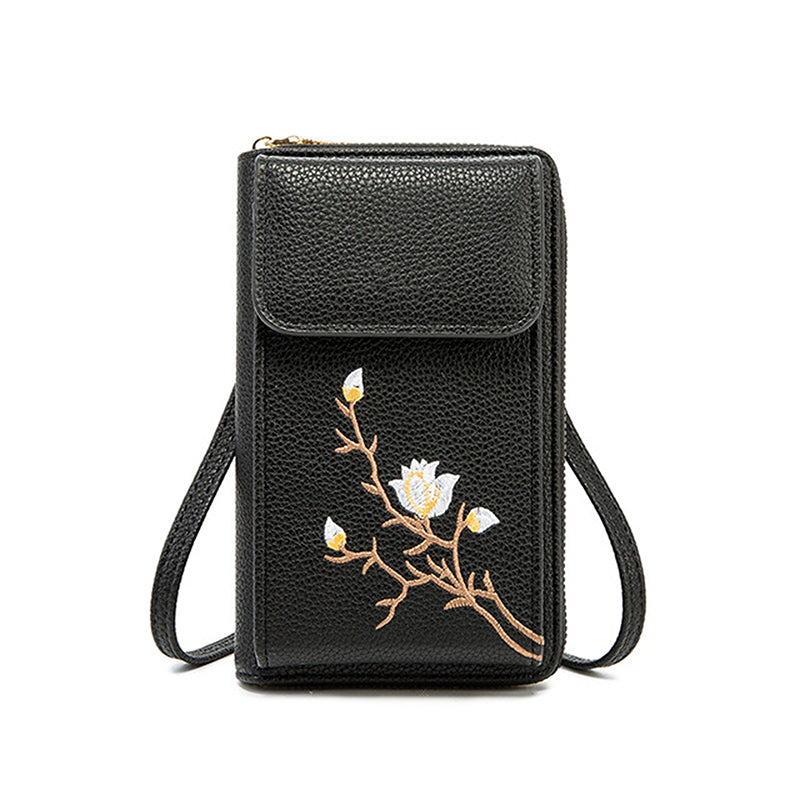 đ UTOLSĂ NAPI PROMĂCIĂ - 50% KEDVEZMĂNY đHĂmzett virĂĄgos Mini Retro Retro Crossbody tĂĄska