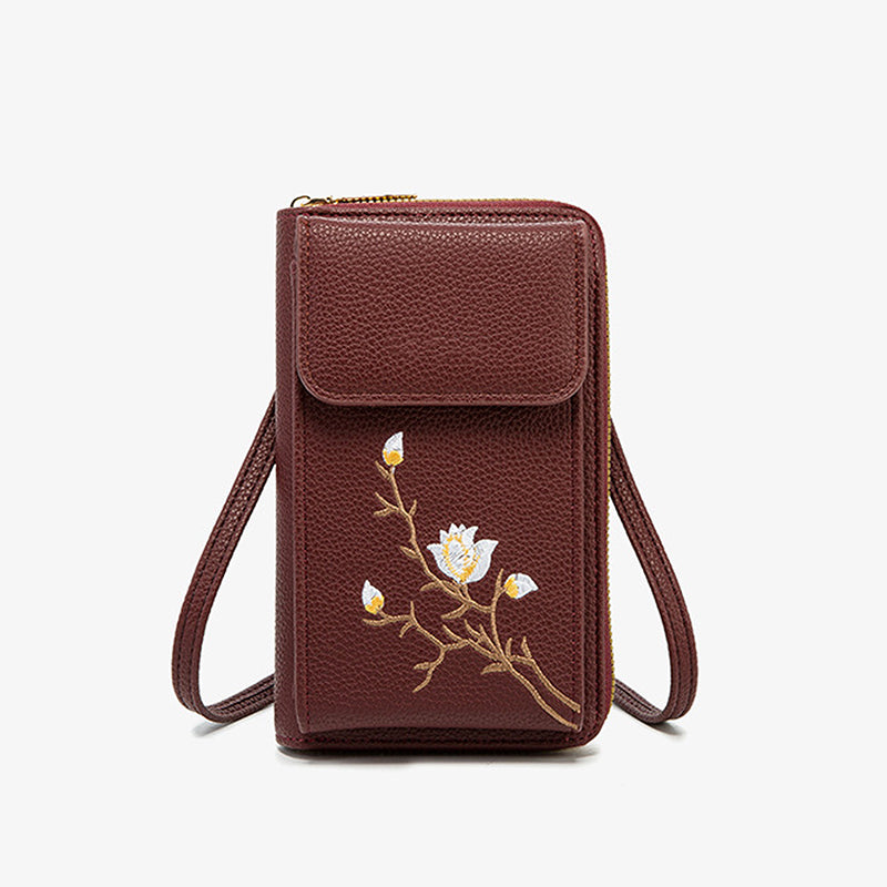 đ UTOLSĂ NAPI PROMĂCIĂ - 50% KEDVEZMĂNY đHĂmzett virĂĄgos Mini Retro Retro Crossbody tĂĄska