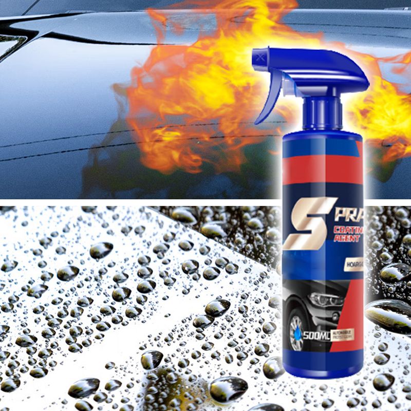 【💥Fekete péntek Esemény Eladó】【🔥Vásárlás 2 kap 1 ingyen】Pousbo® Gyorsan ható autófényező spray