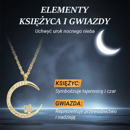 💖 UTOLSÓ NAPI PROMÓCIÓ - 50% KEDVEZMÉNY 💖🌙Jó éjt : Holdcsillag nyaklánc