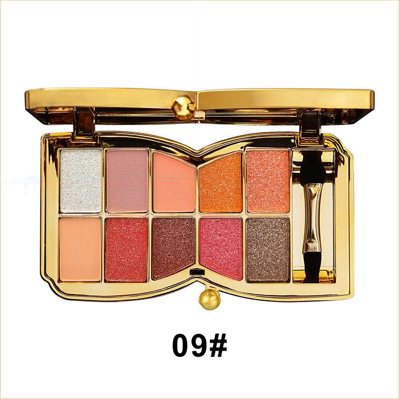 🔥New Hot Selling❤️‍🔥✨10 színű csillogó csillogó szemek árnyék palettája