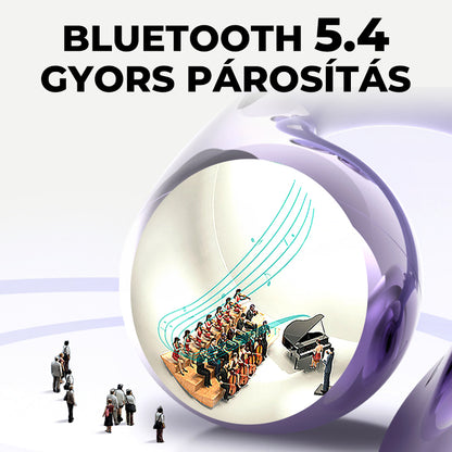 Bluetooth fülhallgató fülcsipesszel