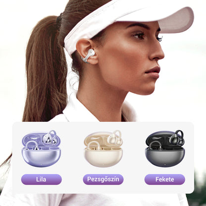 Bluetooth fülhallgató fülcsipesszel