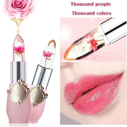🔥 forró eladás 💋 Crystal Jelly Flower színváltó rúzs🌸