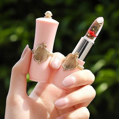 🔥 forró eladás 💋 Crystal Jelly Flower színváltó rúzs🌸