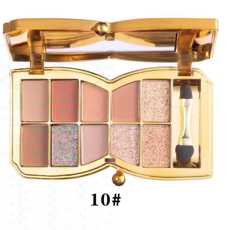 🔥New Hot Selling❤️‍🔥✨10 színű csillogó csillogó szemek árnyék palettája