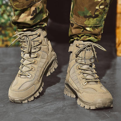 Ingyenes szállítás🎁Men's Waterproof Outdoor Anti-Puncture Work Combat Boots (tartóssági frissítés)