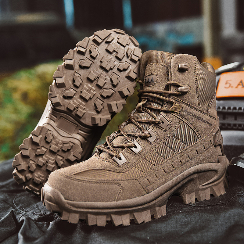 Ingyenes szállítás🎁Men's Waterproof Outdoor Anti-Puncture Work Combat Boots (tartóssági frissítés)