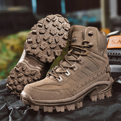 Ingyenes szállítás🎁Men's Waterproof Outdoor Anti-Puncture Work Combat Boots (tartóssági frissítés)