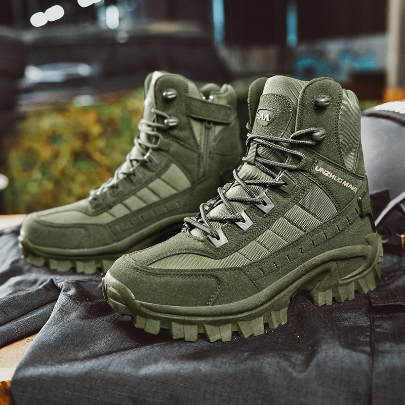 Ingyenes szállítás🎁Men's Waterproof Outdoor Anti-Puncture Work Combat Boots (tartóssági frissítés)