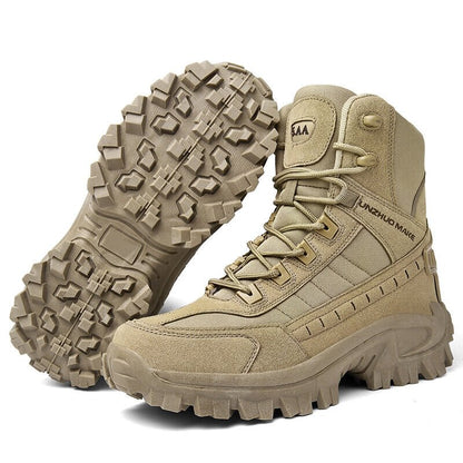Ingyenes szállítás🎁Men's Waterproof Outdoor Anti-Puncture Work Combat Boots (tartóssági frissítés)