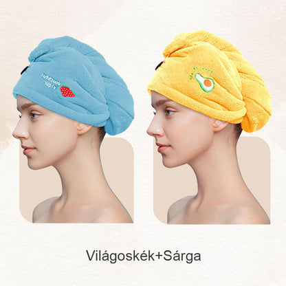 【🔥Vásárlás 1 kap 1 ingyen】Gyorsan Száradó Hajturban Törölköző