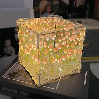 Magic Cube DIY Tulipán tükörvilágítás