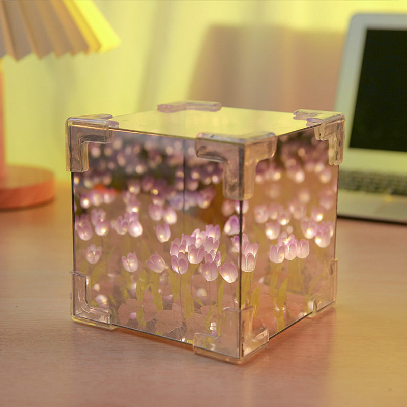 Magic Cube DIY Tulipán tükörvilágítás