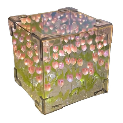 Magic Cube DIY Tulipán tükörvilágítás