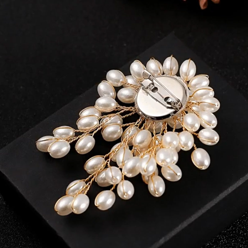 🎄【Karácsonyi karnevál】✨Ladies 'high-end kiváló kézzel készített kézzel készített gyöngy bross