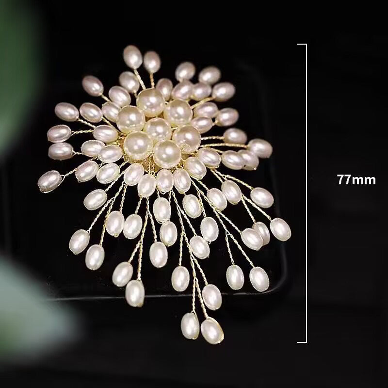 🎄【Karácsonyi karnevál】✨Ladies 'high-end kiváló kézzel készített kézzel készített gyöngy bross