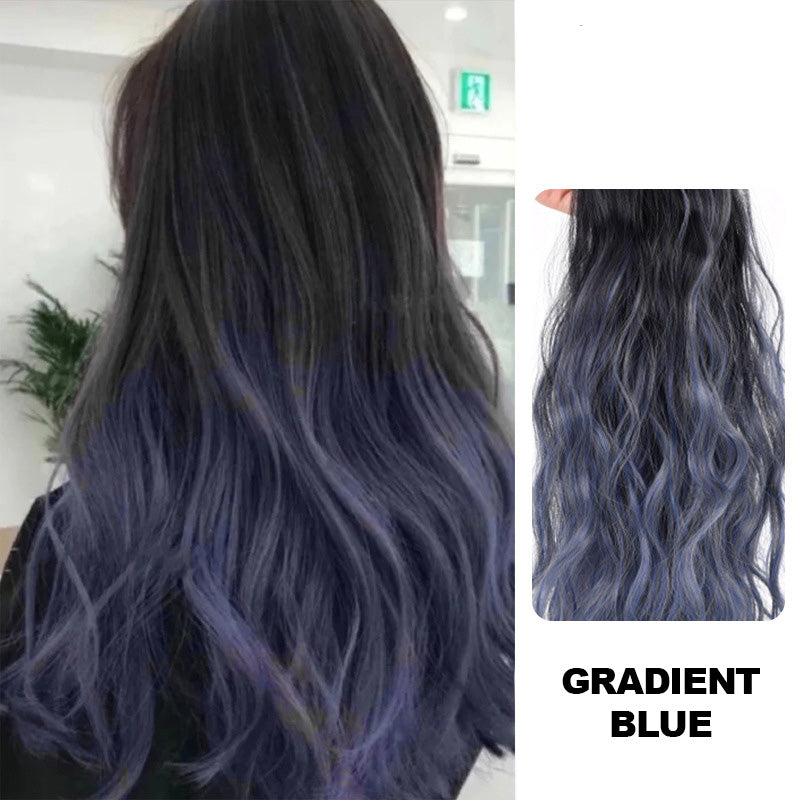 【🌸Ideális ajándék magadnak】🌈Göndör paróka gradiens színben