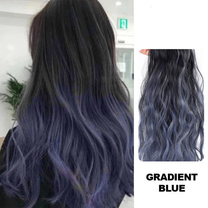 【🌸Ideális ajándék magadnak】🌈Göndör paróka gradiens színben