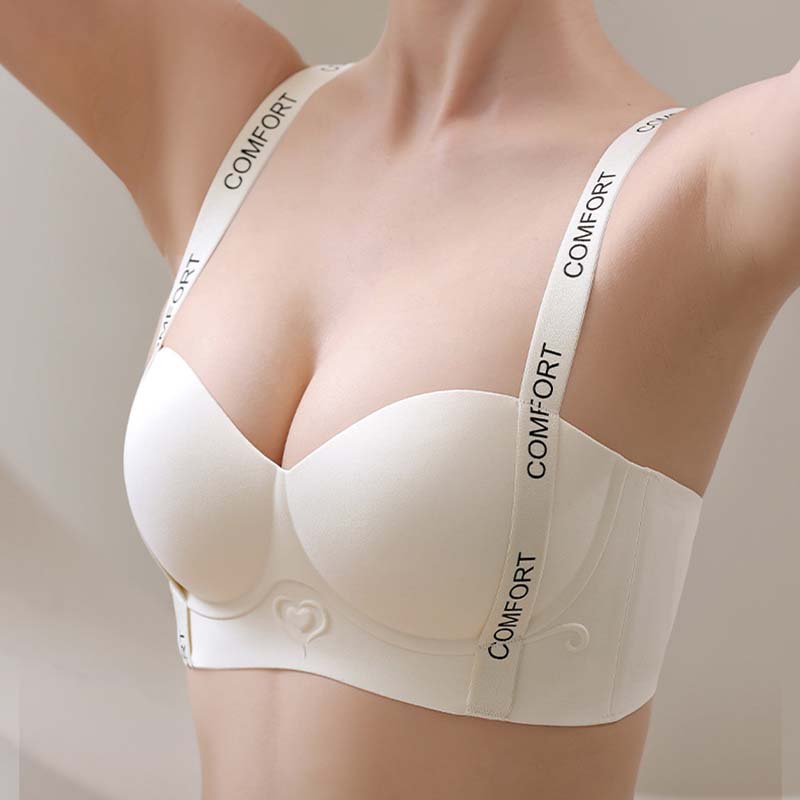 👙NŐI PÁRNÁZOTT PUSH-UP VEZETÉK NÉLKÜLI KOMFORT MELLTARTÓ