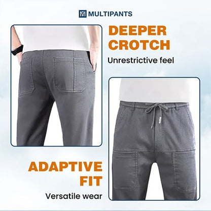 【S-4XL】👖Magas Stretch Multi-zsebes tartós Cargo nadrág