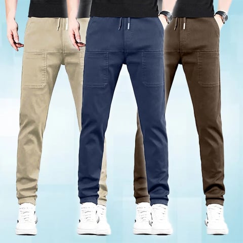 【S-4XL】👖Magas Stretch Multi-zsebes tartós Cargo nadrág