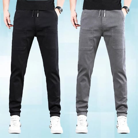 【S-4XL】👖Magas Stretch Multi-zsebes tartós Cargo nadrág