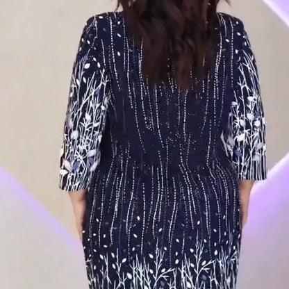【S-4XL】🌿 Elegáns női hosszú ujjú ruha