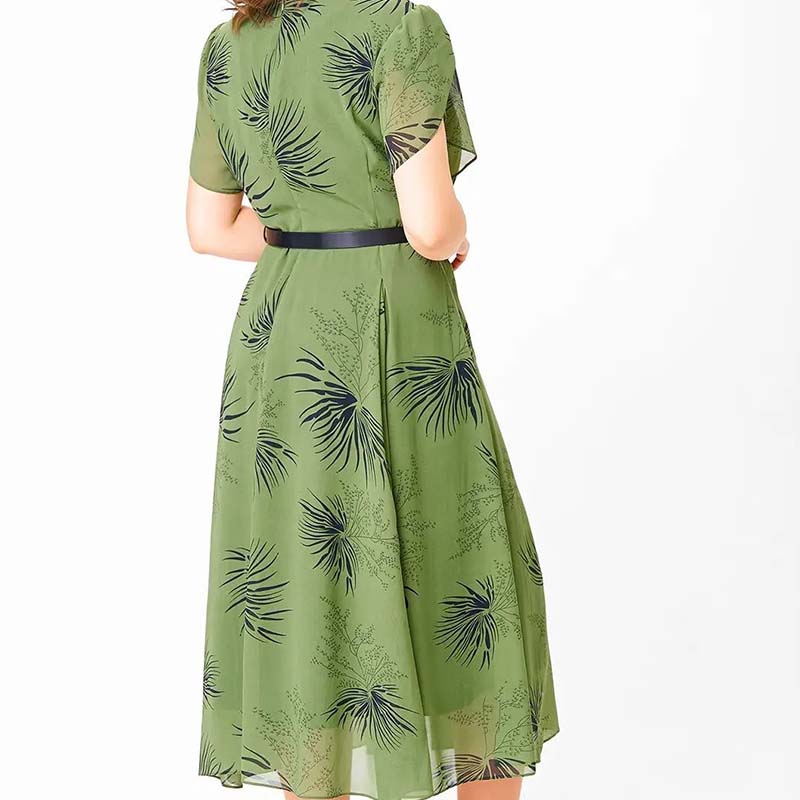 【S-4XL】👗Vintage sifon ruha