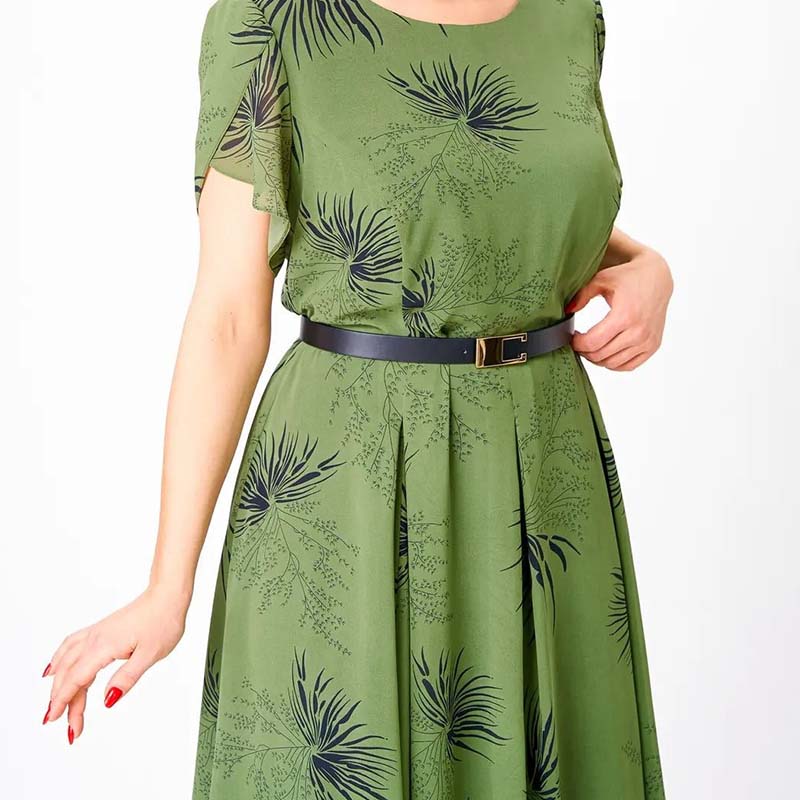 【S-4XL】👗Vintage sifon ruha