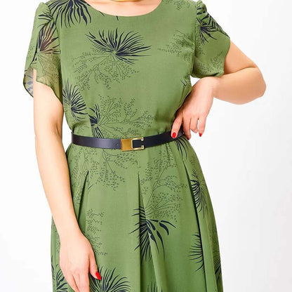 【S-4XL】👗Vintage sifon ruha