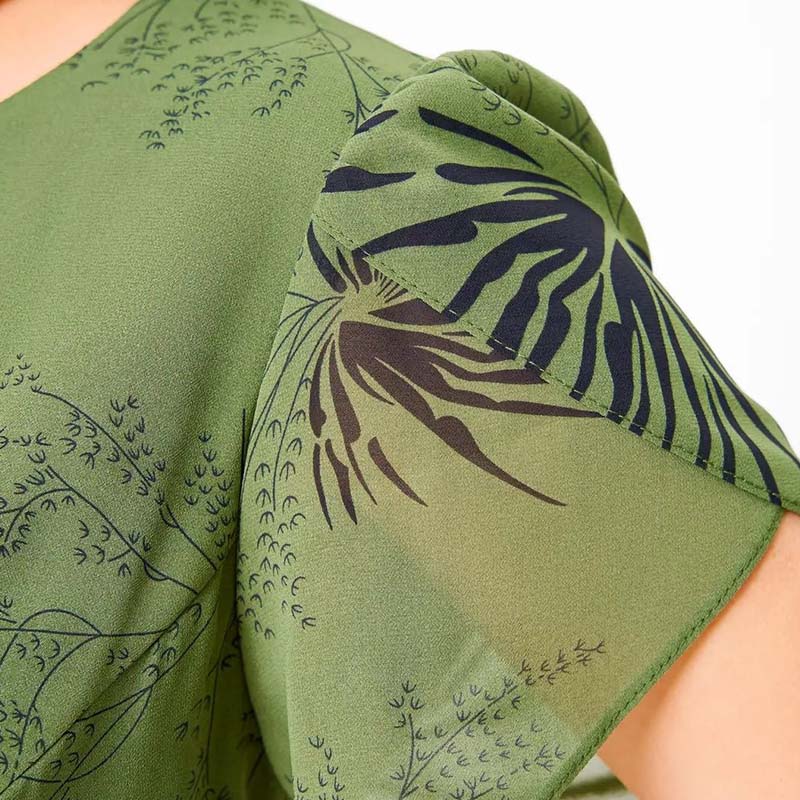 【S-4XL】👗Vintage sifon ruha