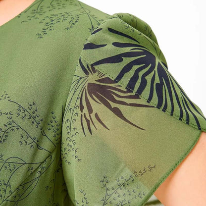 【S-4XL】👗Vintage sifon ruha