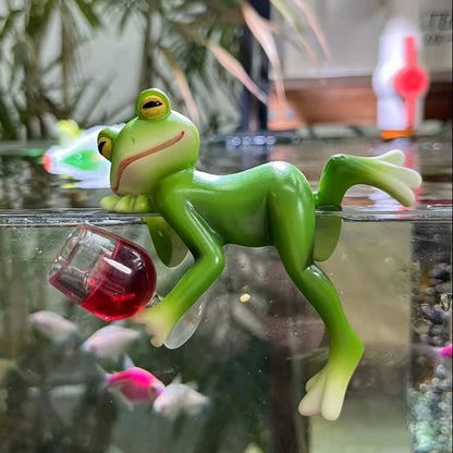 🔥 Akció 🐸🍷 Béka Virágcserép Akasztó Dísz