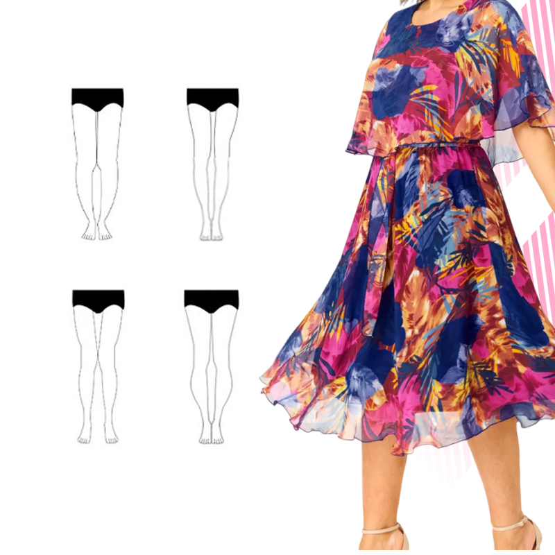 👗 Elegáns női fél ujjú virágos női ruha