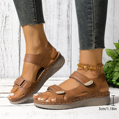 👡Női divatos kivágott platform ékszandálok【EU 35-43】