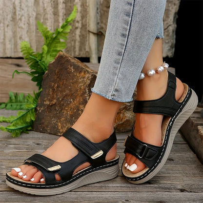 👡Női divatos kivágott platform ékszandálok【EU 35-43】