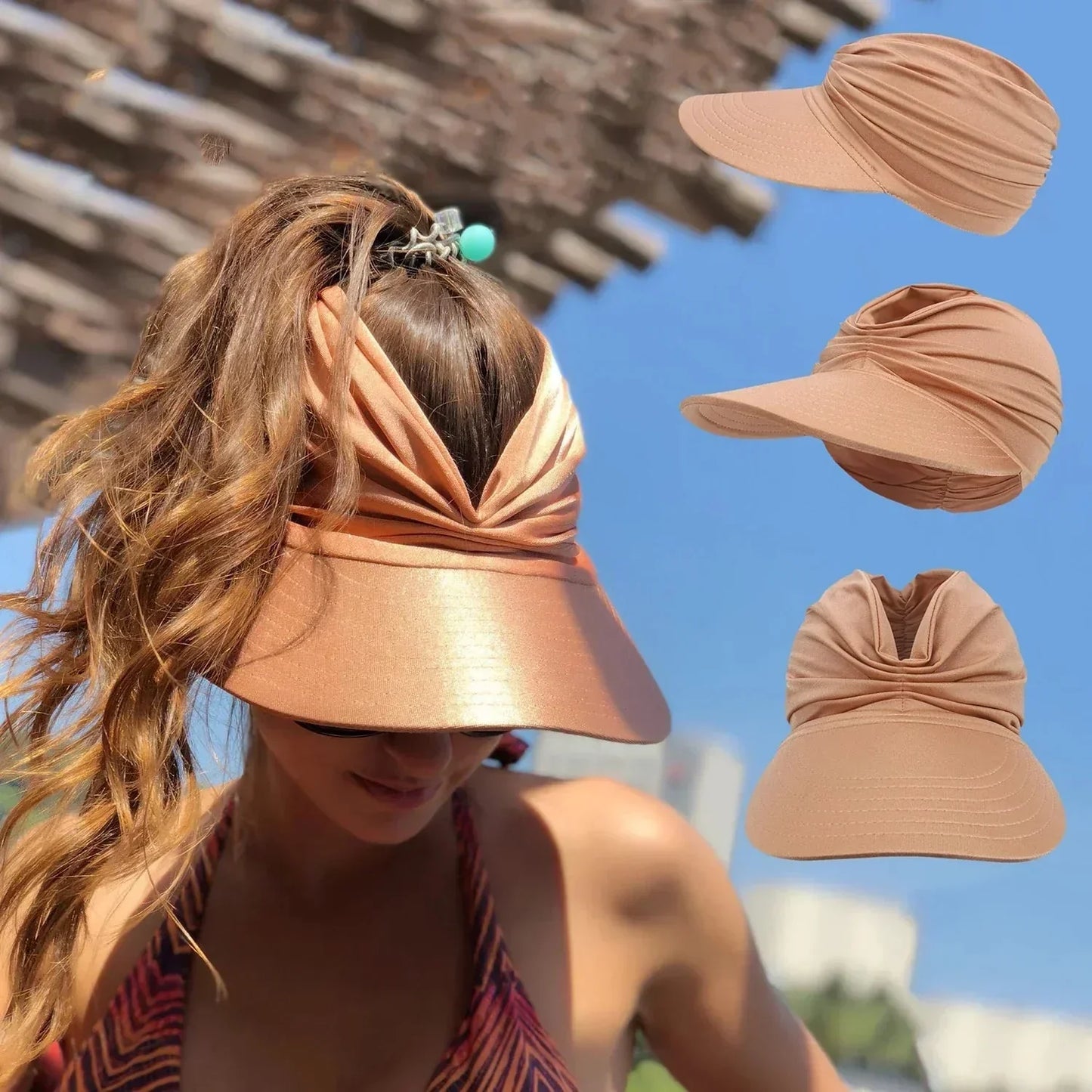 🌞【🔥Vásárlás 1 kap 1 ingyen】✨Nyári napsütéses kalap